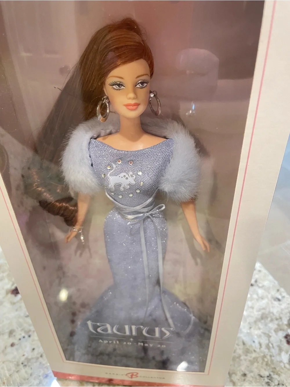 Barbie Collector 'Taurus' Doll - Lavender Gown Box Never Opened. Seal intact. - Picture 2 of 8